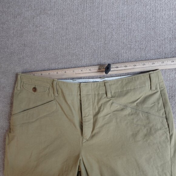 Ralph Lauren Womens Breeches 14 Beige Solid Riding Thigh Leather - Picture 5 of 9